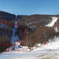 Ein Grundstück von 278 Ar im Skigebiet Crni Vrh in der Nähe von Bor